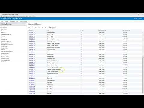 Acumatica Customization Projects Overview & Tips