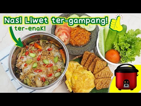 RICE COOKER LIWET RICE RECIPE IS DELICIOUS & VERY EASY TO MAKE. DELICIOUS!