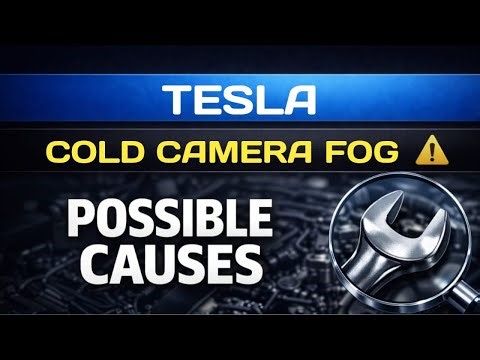 Tesla Rear Camera Fogging in Cold Weather – What Could Be Causing It