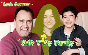 教材 Look Starter Unit 7 My Family