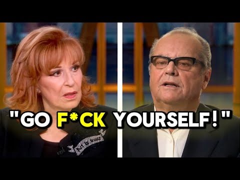 Jack Nicholson ERUPTS Live On The View After Heated Clash With Joy Behar