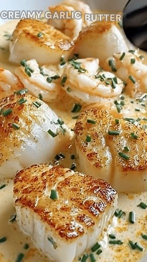 Cod sliced into chunks. Sprinkle garlic, smoked paprika, cracked pepper. Simmer in butter-cream sauce for 3–4 minutes. This skillet seafood comes out tender, silky, and drenched in rich garlicky cream. Ingredients ➤ 1 lb cod fillets, cut into chunks ➤ ½ lb large shrimp, peeled & deveined ➤ 2 tbsp olive oil ➤ 3 tbsp unsalted butter ➤ 4 garlic cloves, minced ➤ 1 cup heavy cream ➤ ½ cup grated Parmesan ➤ 1 tsp Dijon mustard ➤ ½ tsp smoked paprika ➤ 1 tbsp chopped parsley (plus extra for garnish) ➤