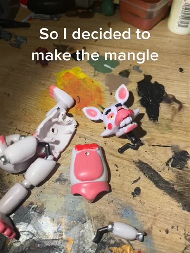 Building Poseable Mangle Action Figure DIY