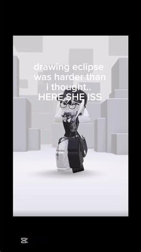 ECLIPSE #dandysworld #drawing #art #fanart #eclipse #fypシ #rushed