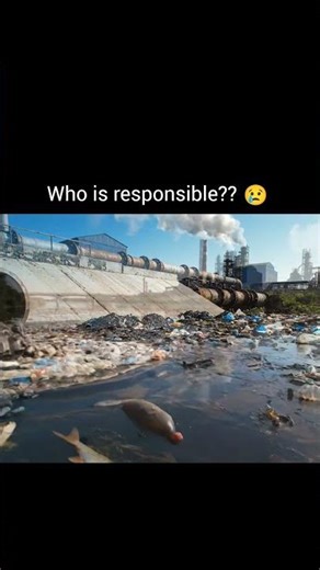 River water pollution