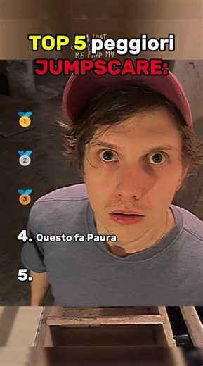 TOP 5 JUMPSCARE PIÙ SPAVENTOSI 😱💀