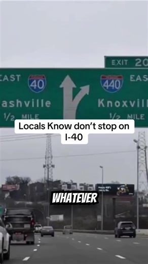 Locals know don’t stop on I-40 Interstate 40 Tennessee mystery Tennessee highway disappearances Tennessee road warnings Highways locals avoid at night Dangerous Tennessee interstates #Tennessee #Interstate40 #TennesseeBackroads #HiddenHistory #LocalsOnly