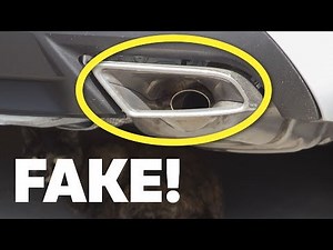 7 Fake Exhaust Pipes That Make Expensive Cars Look Cheap