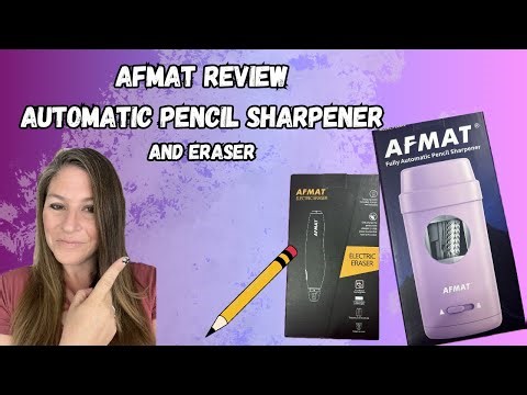 AFMAT Review Automatic Sharpener and Eraser