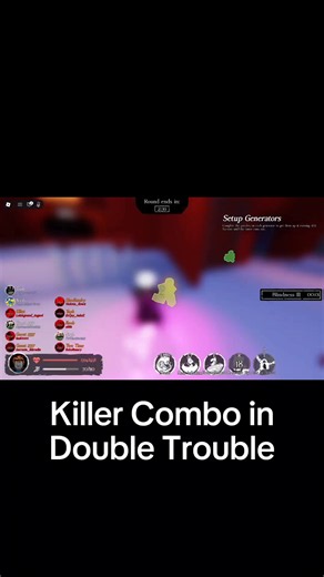 wombo combo Killer#forsakendoubletrouble #forsakenupdate #forsaken #combo