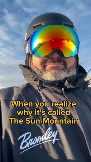Bromley Mountain on Instagram: "Big Bromley Sun on a Cold Day 🌞❄️♥️✌️ Bromley is the only South-facing major ski resort in New England. (Also better late than never 😊 #jonhamm ) . . . . #bromleymountain #mysunmountain #skivt @skivt #manchestervt"
