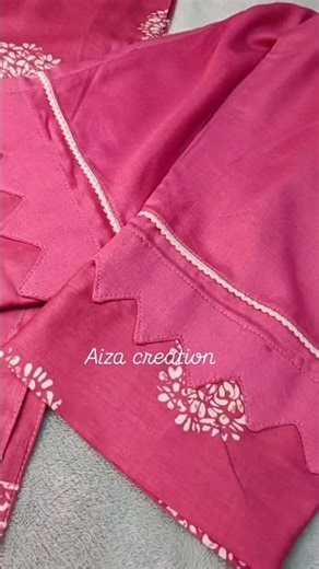 Plazo sleeves design by Aiza creation description