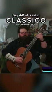 Classico - Day 441 | @tenaciousd #shorts #classicalguitar #tenaciousd #twitch #guitar #music
