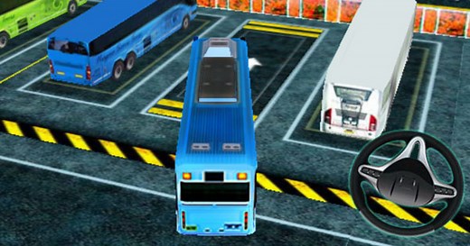 Bus Man Parking 3D