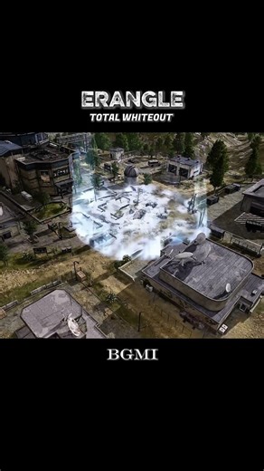 Erangle Total Whiteout ❄️ | BGMI #shorts