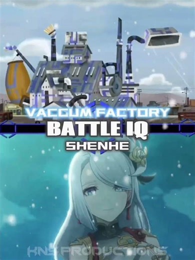 Flint Lockwood Vaccum Factory Vs Shenhe | #wisedit #flintlockwood #genshinimpact #debate