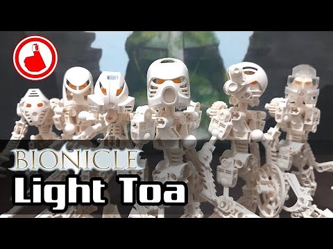 Bionicle: building all six LIGHT Toa Mata...twice!