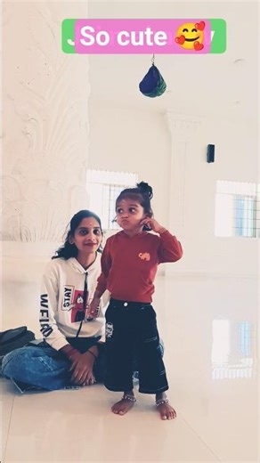 my daughter so 💟 cute 🥰#love