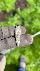 Anglo Saxon Strap end Found on a Metal Detectives Group dig #metaldetectinguk #metaldetector #metaldetecting | The Metal Detectives Group