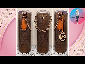How To Make A Designer Sublimation Purse Tumbler