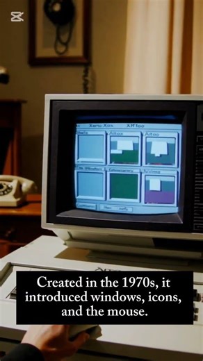 First GUI Computer #techexplained #technology #techhistory #GUI