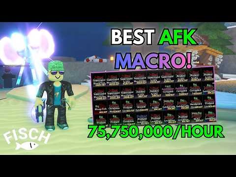 *BEST* AUTO AFK FISCH MACRO ROBLOX! How To MACRO in FISCH