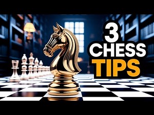3 chess tips for beginners