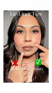 2.6K reactions · 17 shares | Lip Liner Technique to give your face a...