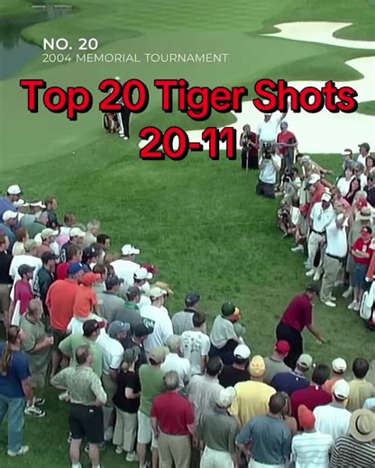 Top 20 Tiger Woods Shots in Golf History