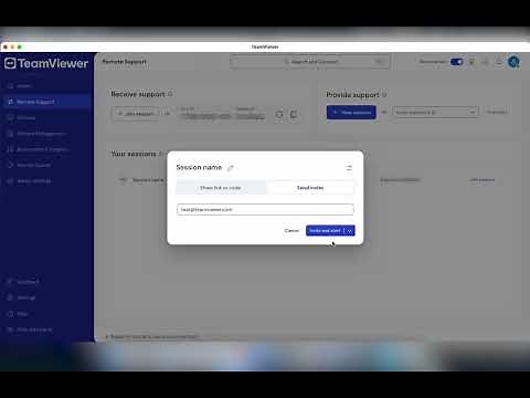 How to connect using session links