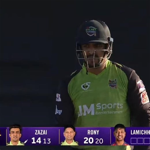 Hazratullah Zazai | 18 Ball 20 BPL 2025 |