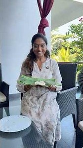 How to use Banana Leaf as Package, watch the full video on my channel.