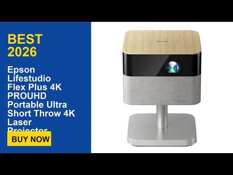 Epson Lifestudio Flex Plus 4K PROUHD Portable Ultra Short Throw 4K Laser Projector Review