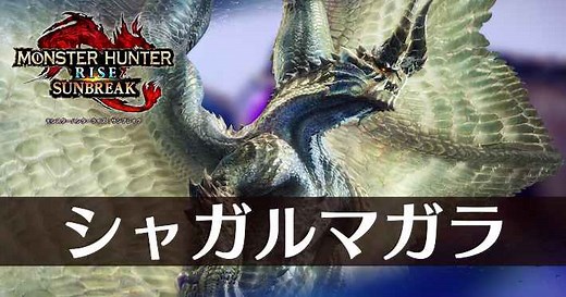 【サンブレイク】シャガルマガラの弱点と攻略情報【モンハンライズ】 | AppMedia