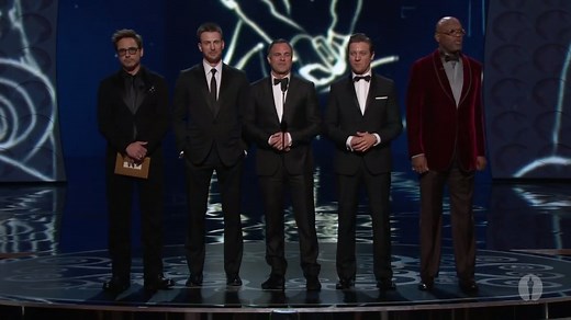 42K views · 1.3K reactions | Flashback to the Avengers presenting Claudio Miranda the Oscar for Cinematography on "Life of Pi" at the 2013 Oscar. | The Academy | Facebook