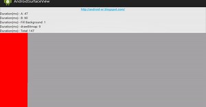 Draw bitmap programmatically for SurfaceView