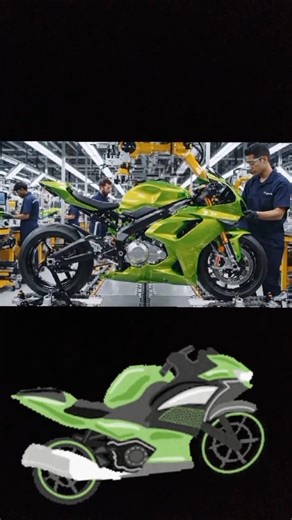 🏍️ Watch How We Built a Stunning, Complete Motorcycle from Scratch – Every Part Assembled! 🔥🚀
