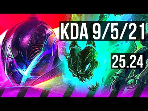 PYKE & Ashe vs THRESH & Kai'Sa (SUP) | 4k comeback, 9/5/21 | KR Master | 25.24