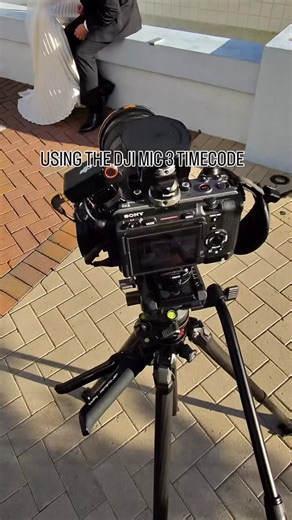 Sundial Creatives | Wedding Videography on Instagram: "USING THE DJI MIC 3 TIMECODE FEATURE"