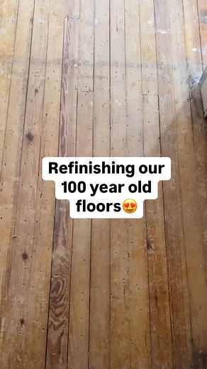1.6K reactions · 21 comments | Final part of our 100 year old floor year re-finishing. We are going to compile all the videos into one long video after this so you guys can see start to finish, but we are so excited to be at the finishline with this one  #diy #fyp #diyhomeprojects #renovation #homereno #homedecor #homerenovation #reno #homeproject #hardwoodflooring #floor #floorrestoration | Em & Ty DIY | Facebook