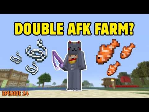 Trying a 2-in-1 AFK Farm Setup + Channel Changes | Minecraft Xbox 360 Let’s Play