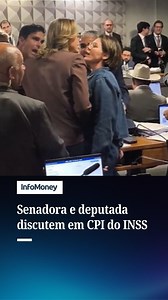 A senadora Leila Barros (PDT) e a deputada federal Coronel Fernanda (PL), integrantes da Comissão Parlamentar Mista de Inquérito (CPMI) do Instituto Nacional do Seguro Social (INSS), brigaram durante sessão desta segunda (1). A discussão, segundo Fernanda, começou após ela comemorar o resultado de uma votação que aprovou a indicação da prisão preventiva de 21 nomes – entre eles o do ex-presidente do INSS Alessandro Stefanutto, indicado pelo ex-ministro da Previdência Carlos Lupi, presidente do P