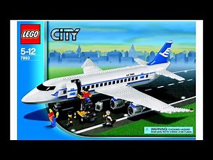 LEGO City Passenger Plane 7893 Instructions Book DIY
