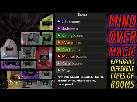 Mind Over Magic (Beta): Exploring Different Types of Rooms | Visual Tut #mindovermagic #sparkypants