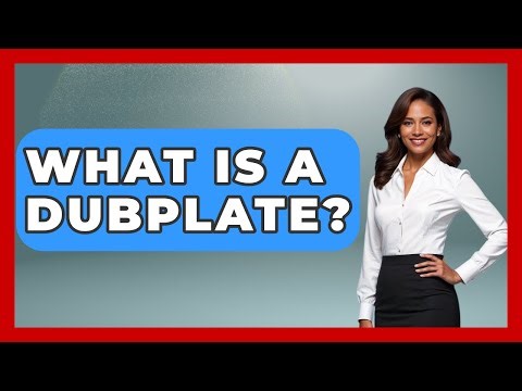 What Is A Dubplate? - The Caribbean Expert