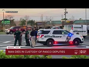 Man dies after leading deputies on foot chase, getting shocked by Taser in Pasco County