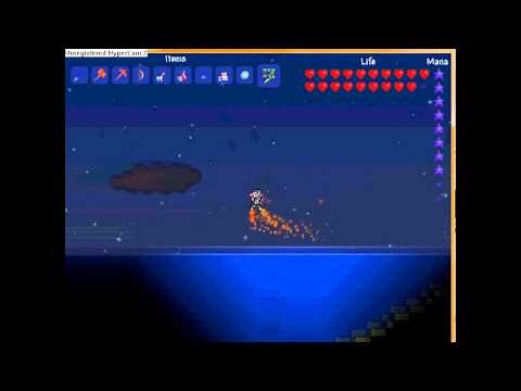 Terraria : how to Spawn the king Slime in HD [Tutorial/Commentary]