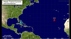 Subtropical storm Alex strengthens into Hurricane