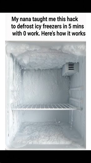 Before you waste another hour defrosting your freezer, try my nana’s 5-minute hack—so simple it feels like cheating. | Useful Tips