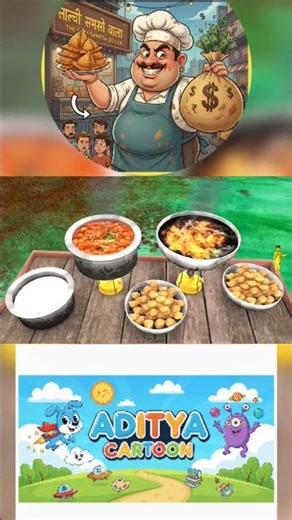 Lalchi Chole Samosa Wala Famous Indian Street Food.